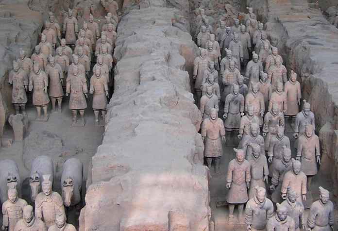 the Xian Terracotta Warriors