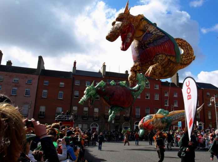 Saint Patrick’s Day Festival In Dublin