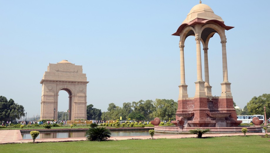 Delhi India Gate And Canopy