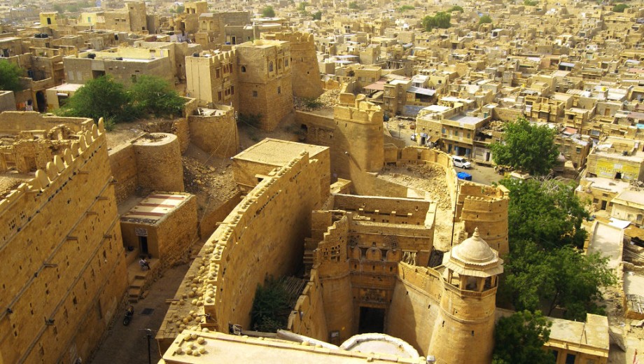jaisalmer fort city view