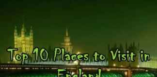 Top 10 Best Places to Visit in England