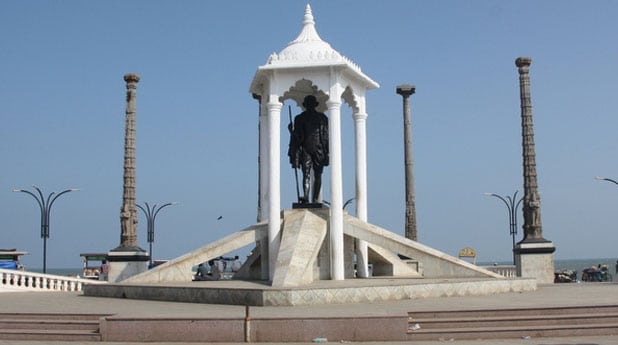 The Gandhi Statue