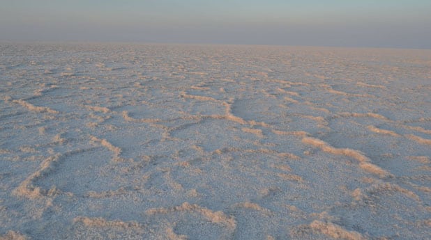 Rann of kutch sand