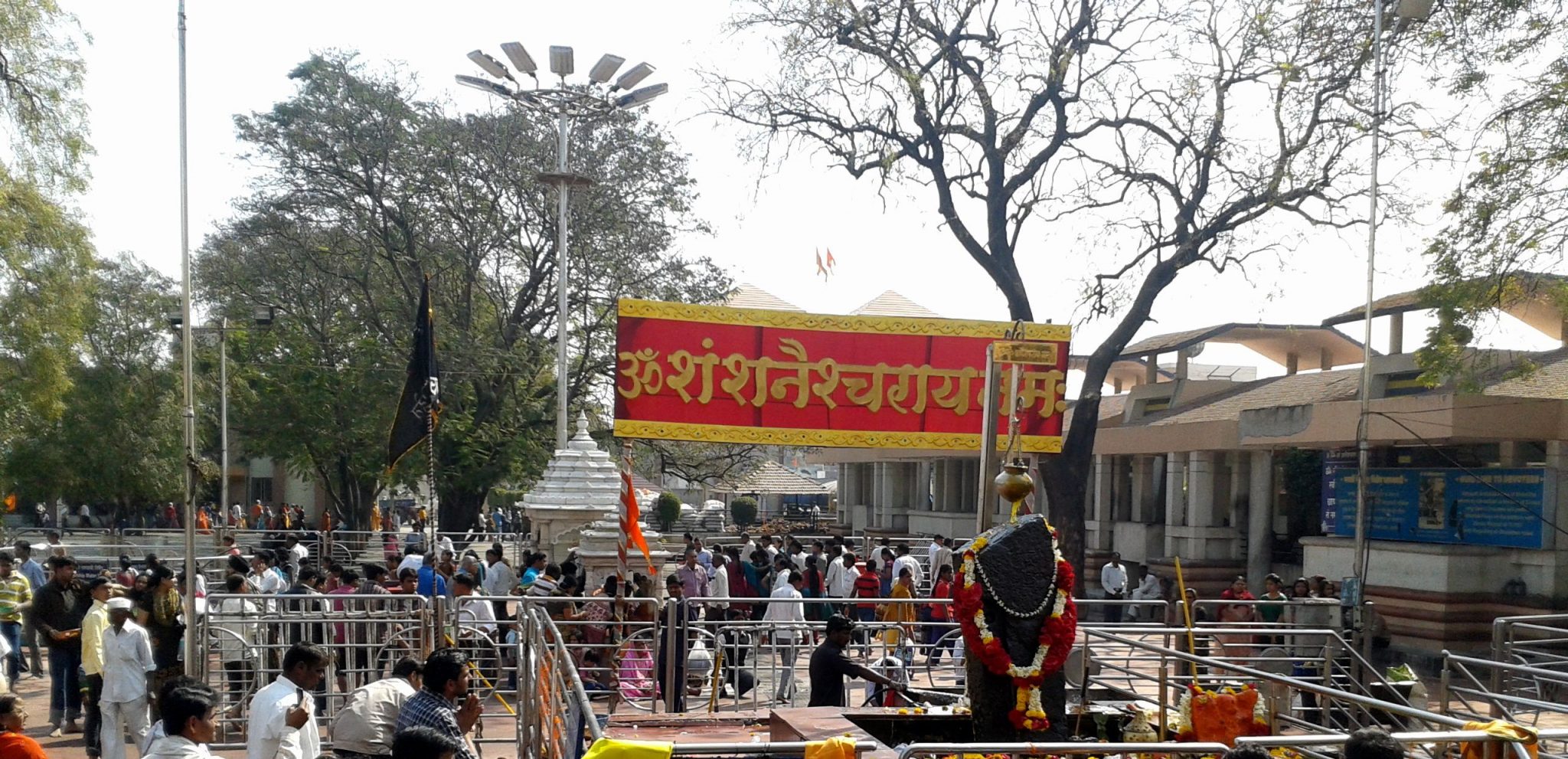 Shri Shaneshwar Devasthan at Shani Shingnapur, Maharashtra