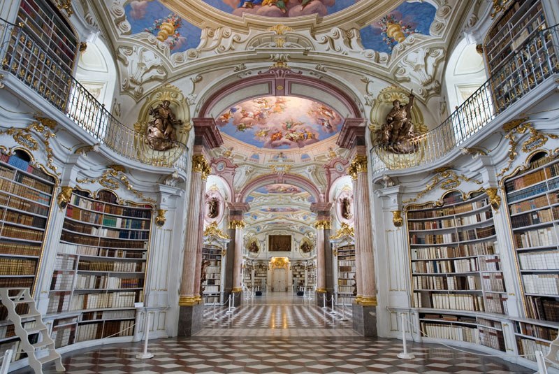 Admont Abbey Library, Austria, 